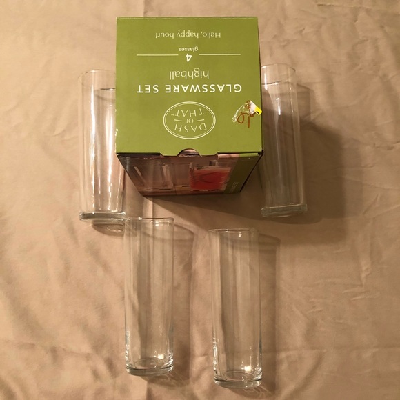 Brand New Glassware Set of 4 - Picture 3 of 4